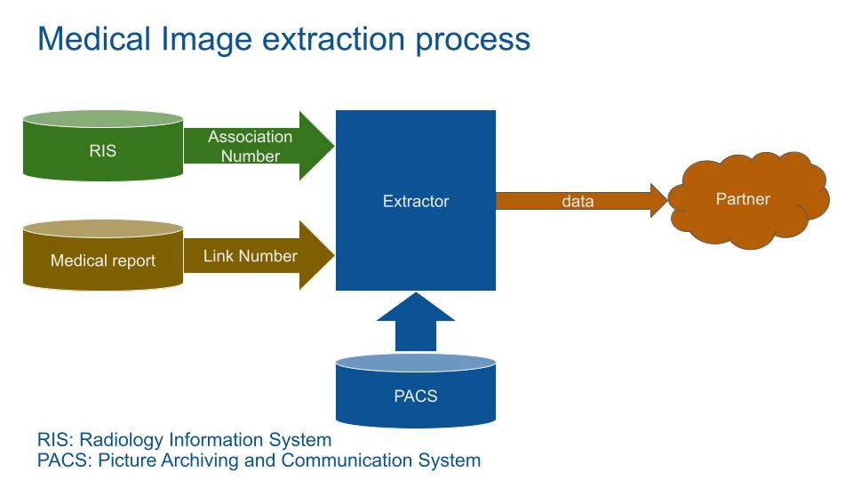 Medical image extraction process